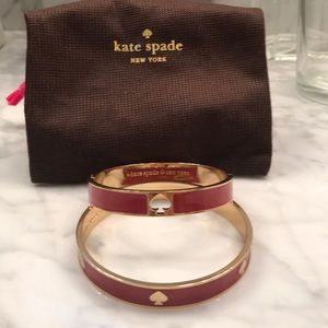Set of 2 Kate Spade Bangle Bracelets